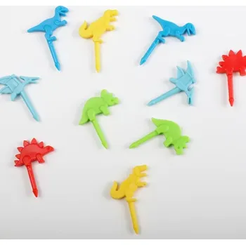 Příbor Dětská plastová napichovátka - dinosauři