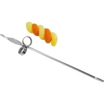 Kráječ na chleba L.TELLIER Kráječ spirálový kulatý dvojitý nerez, kouzelná jehla