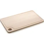 Prkénko krájecí dřevěné BRILLANTE 42 x 25 cm, s rýhou