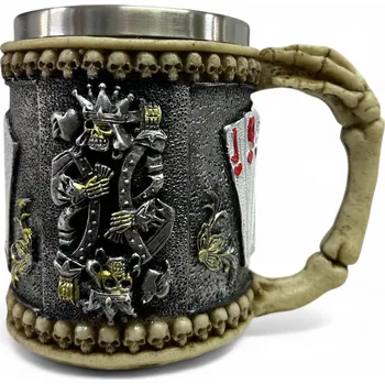 Stolování Pivní korbel - Hrací karty (400 ml)