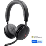 Dell WL5024 Headset, náhlavní, bezdrátový, s mikrofonem, ovládání hlasitosti, Bluetooth, USB-C, černý 520-BBGM
