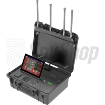 Dron Profesionální detektor dronů 25C – přenosný systém pro detekci pilotů a UAV, dosah až 10 km, výdrž baterie až 16 h, IP65/IP67, Varianta 25C01 Spy Shop