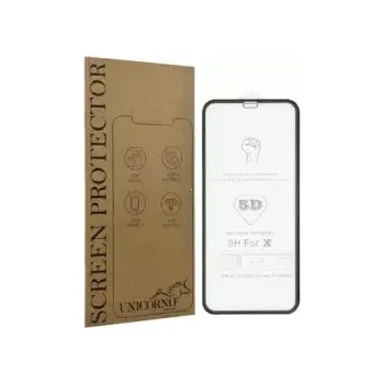 Tvrzené sklo 5D FULL GLUE Huawei Honor 70 (curved) černá - UNICORNO