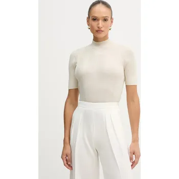 Dámské oblečení Svetr s příměsí vlny Sisley 1WH2M2025 béžová 01X, vel. XS