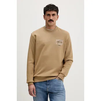 Dámská mikina Bavlněná mikina Tommy Jeans DM0DM22366 hnědá 82X, vel. XXL