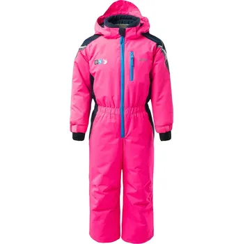 Kojenecký overall Dětský Overal BRUGI 3AHU 3AHU/T933/3C/PE5 – Růžová 86/92