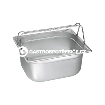 Plech na pečení B.PRO Gastronadoba GN-B 1/2-100 s úchyty