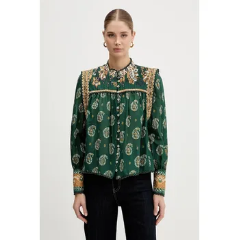 Dámská košile Bavlněná košile Farm Rio 351137 zelená 79X, vel. M