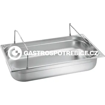Nerezový dřez B.PRO Gastronadoba GN-B 1/1-100 s úchyty
