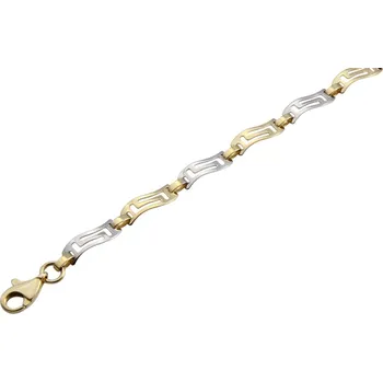 Oblečení a móda Zlatý 585/1000 náramek vícebarevný 1267