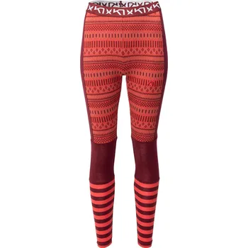 Dámské legíny Dámské Termo legíny KARI TRAA AKLE PANT 622586-HEAT – Červená XS