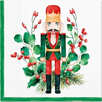 Papírový ubrousek PAW2 Papírové ubrousky PAW 33 cm x 33 cm Composition With Nutcracker 20 ks