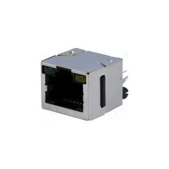 Elektrická zásuvka Zásuvka RJ45 Kat 5 stíněný,s diodou LED Uspořádání výv 8p8c