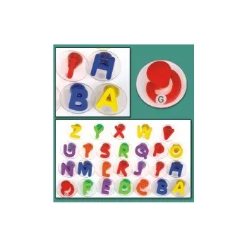 Dětské razítko Maxi razítka - písmena (Velká abeceda)