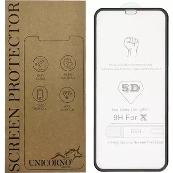 Tvrzené sklo 5D FULL GLUE Samsung A356 Galaxy A35 5G černá - UNICORNO