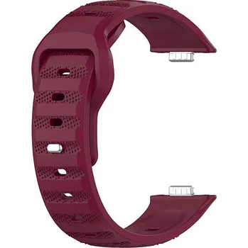 Drakero Silikonový vínový pro Huawei Watch Fit 3, 4 a 4 Pro