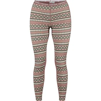 Dámské legíny Dámské Termo legíny KARI TRAA LUNE PANT 622925-TAUPE – Růžová XL
