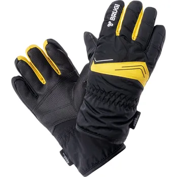 Rukavice Dětské Rukavice BRUGI 1ZH1 1ZH1/T51D/1C/UW3 – Černá 158/164