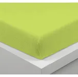 Froté prostěradlo zelené: 90x200cm