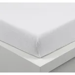 Froté prostěradlo bílé: 180x200cm