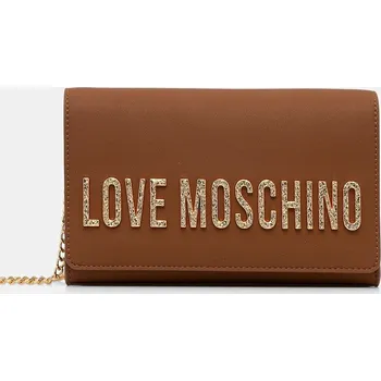 Kabelka Kabelka Love Moschino hnědá barva, JC4121PP0NKD020A 88X, vel. ONE SIZE