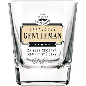 Sklenice na whisky Opravdový gentleman
