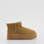 Reserved - Semišové sněhule na platformě - béžová - 357FF-80X - 357FF-80X-40