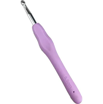 Jehlice Pro Háčkování Háček se silikonovou rukojetí 6,5 mm
