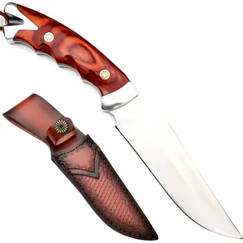 lovecký nůž Outdoorový nůž TO 35168 Hnědá