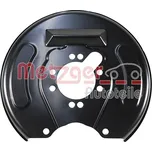 Ochranný plech proti rozstřikování, brzdový kotouč METZGER AUTOTEILE 6115310