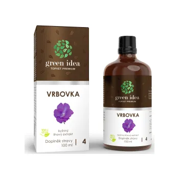 Přírodní produkt GREEN IDEA Vrbovka tinktura - kapky 100 ml