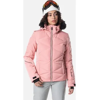 Dámská Bunda ROSSIGNOL W STACI PEARLY JKT RLMWJ40_34C – Růžová L