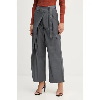 Dámské kalhoty Kalhoty Sisley 4K2KLF07K šedá 90X, vel. 38