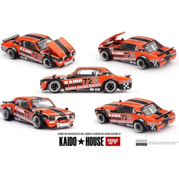 autíčko Nissan Skyline 2000GT-R Kaido Racing V1 - 1:64 - Mini GT - Kaido House