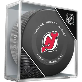 Puk Inglasco / Sherwood Puk New Jersey Devils NHL Official Game Puck 2019-2020 x