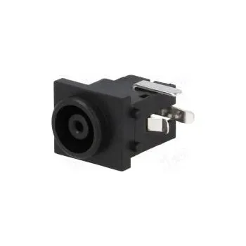 Elektrická zásuvka Zásuvka napájecí DC zásuvka 6,5/4,3/1,4mm s vypínačem na PCB