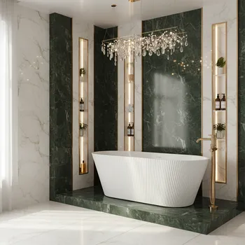 Vana Volně stojící akrylátová vana REA Ofelia 170, bílá