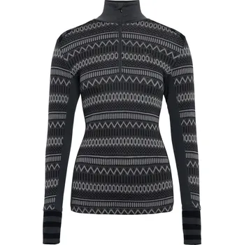 Dámské termoprádlo Dámské funkční tričko Kari Traa AKLE H/Z - tmavě šedá L