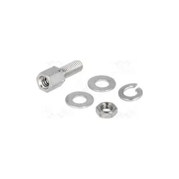 Síťový konektor Sada šroubků pro D-Sub M3,UNC4-40 Dél.závitu 8mm