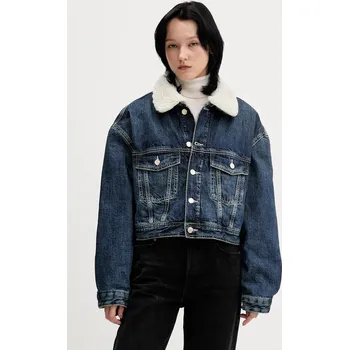 Dámská casual bunda Džínová bunda Tommy Jeans DW0DW22485 námořnická modř 59J, vel. M