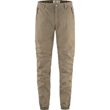 outdoor kalhoty pánské FJÄLLRÄVEN Vardag Trousers M Suede Brown - 44