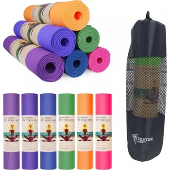 podložka na cvičení Pronett Podložka na jógu Foxter color