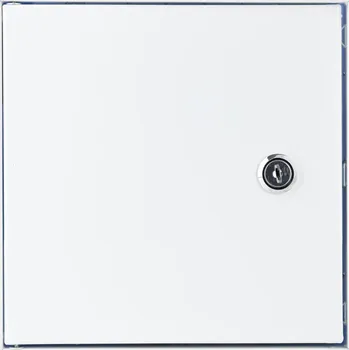 Revizní dvířka Revizní dvířka kovová se zámkem RVML 200x200 bílá