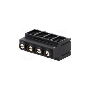 Elektrický konektor Svorkovnice do plošného spoje úhlové 90° 10,16mm póly 4 60A