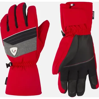 Rukavice Pánské Rukavice ROSSIGNOL LEGEND IMPR RLMMG05_301 – Červená M