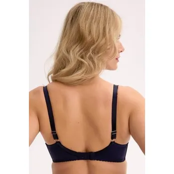 Podprsenka Polovyztužená podprsenka Gaia 1329 Sienna Tmavěmodrá-růžová 80B