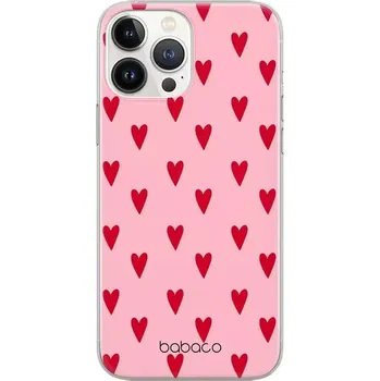 Pouzdro Back Case Babaco iPhone 13, Pinky Hearts (pink)