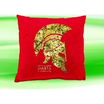 Dekorativní polštářek Polštářek SPARTA 35x35 cm červený