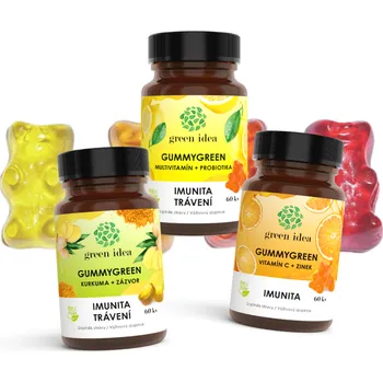 Set vitamínů Gummygreen 3ks