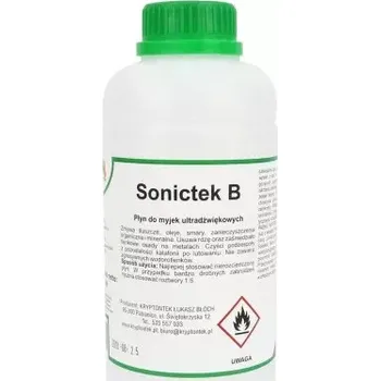 Víceúčelová kapalina pro ultrazvukové čističe Sonictek B liquid 1000ml